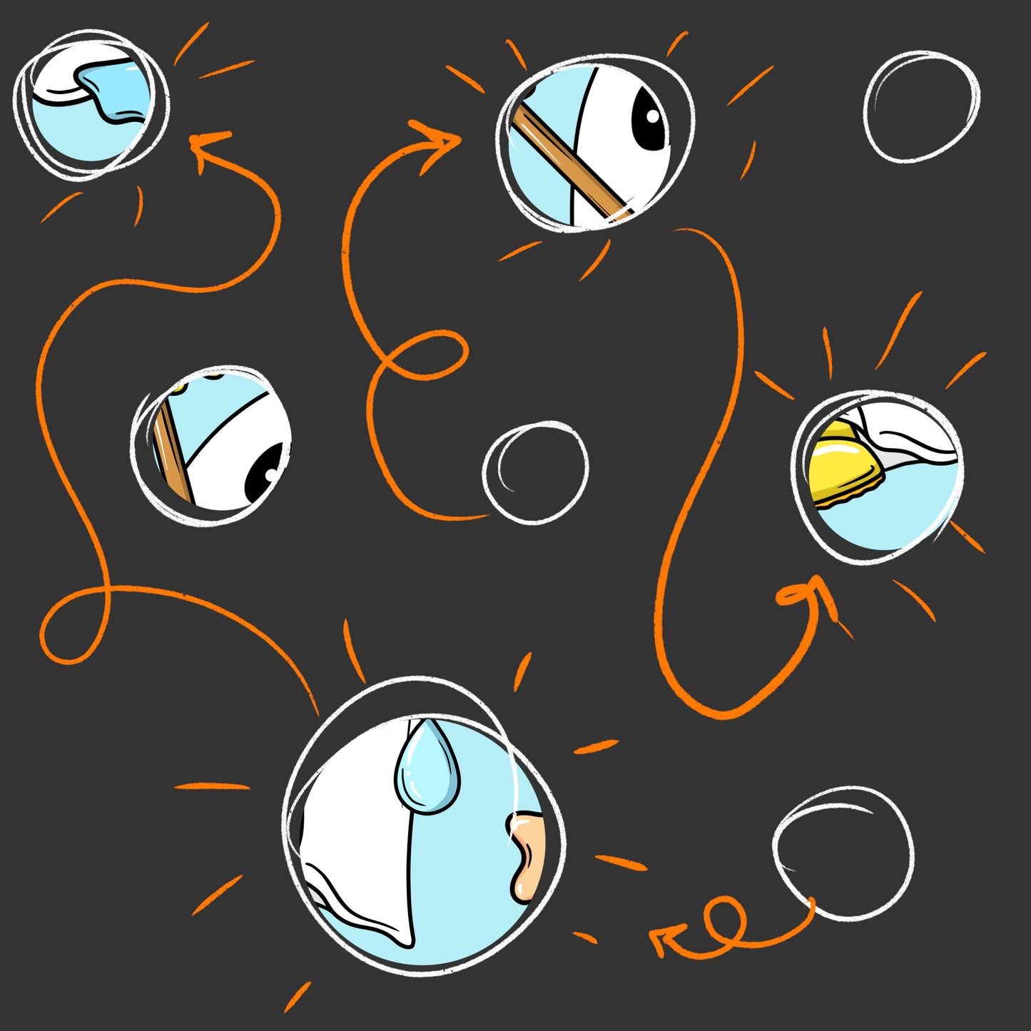 Mystery Spring Non-Character - Multiple Color Options