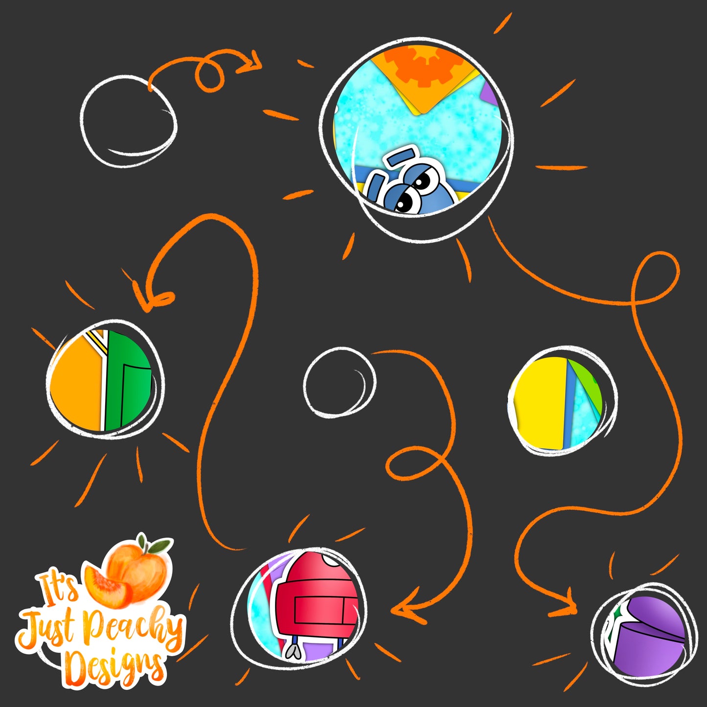 Mystery Character - Multiple Color Options