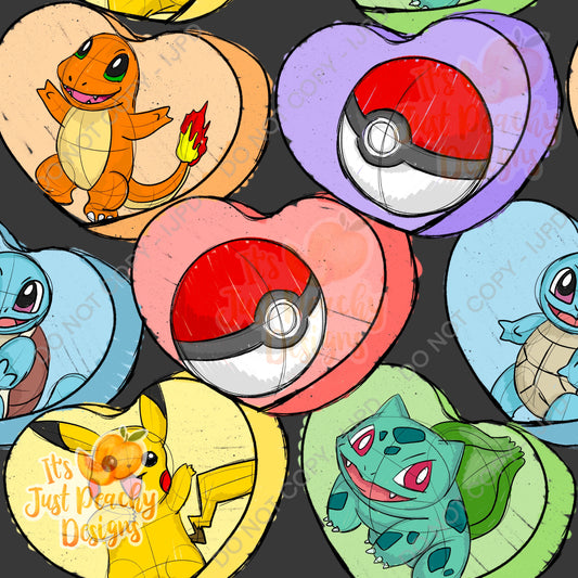 Power Friends Hearts- Multiple Color Options