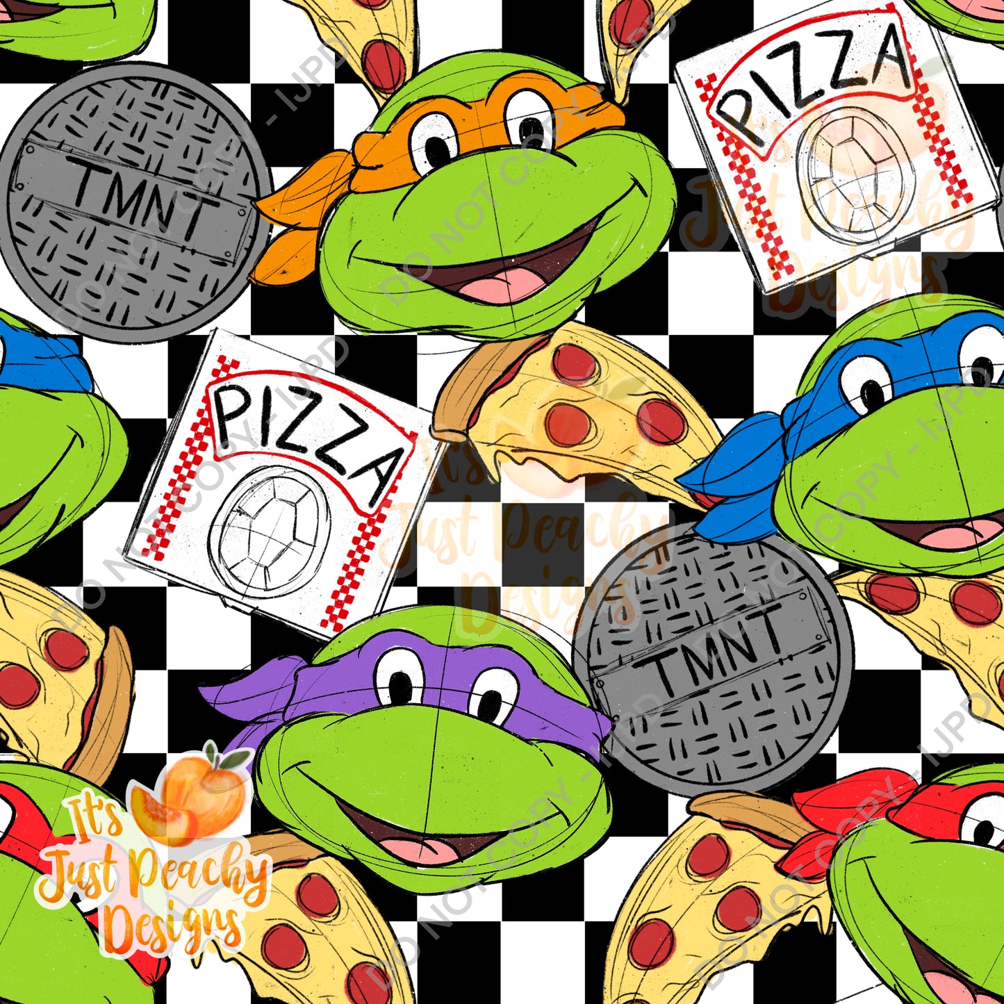 Checker TN Turtles - Multiple Colors