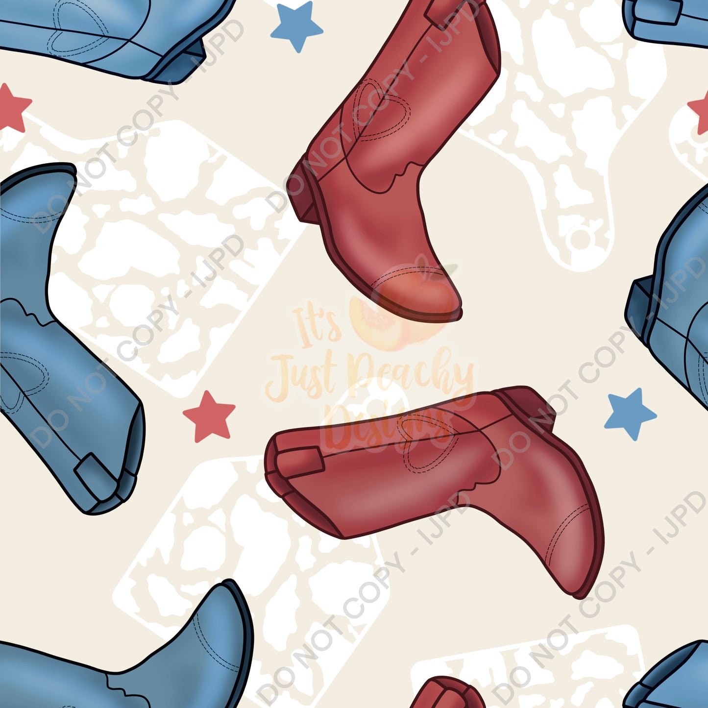 Retro RWB Boots and Tags