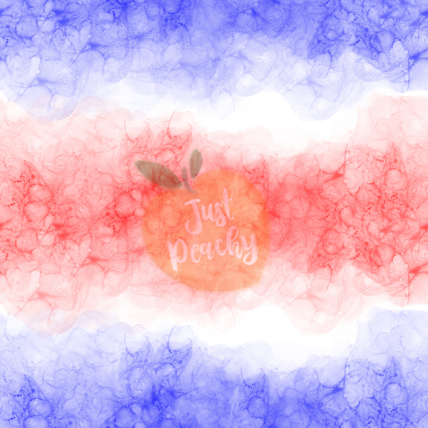 Fourth of July Watercolor Stripes