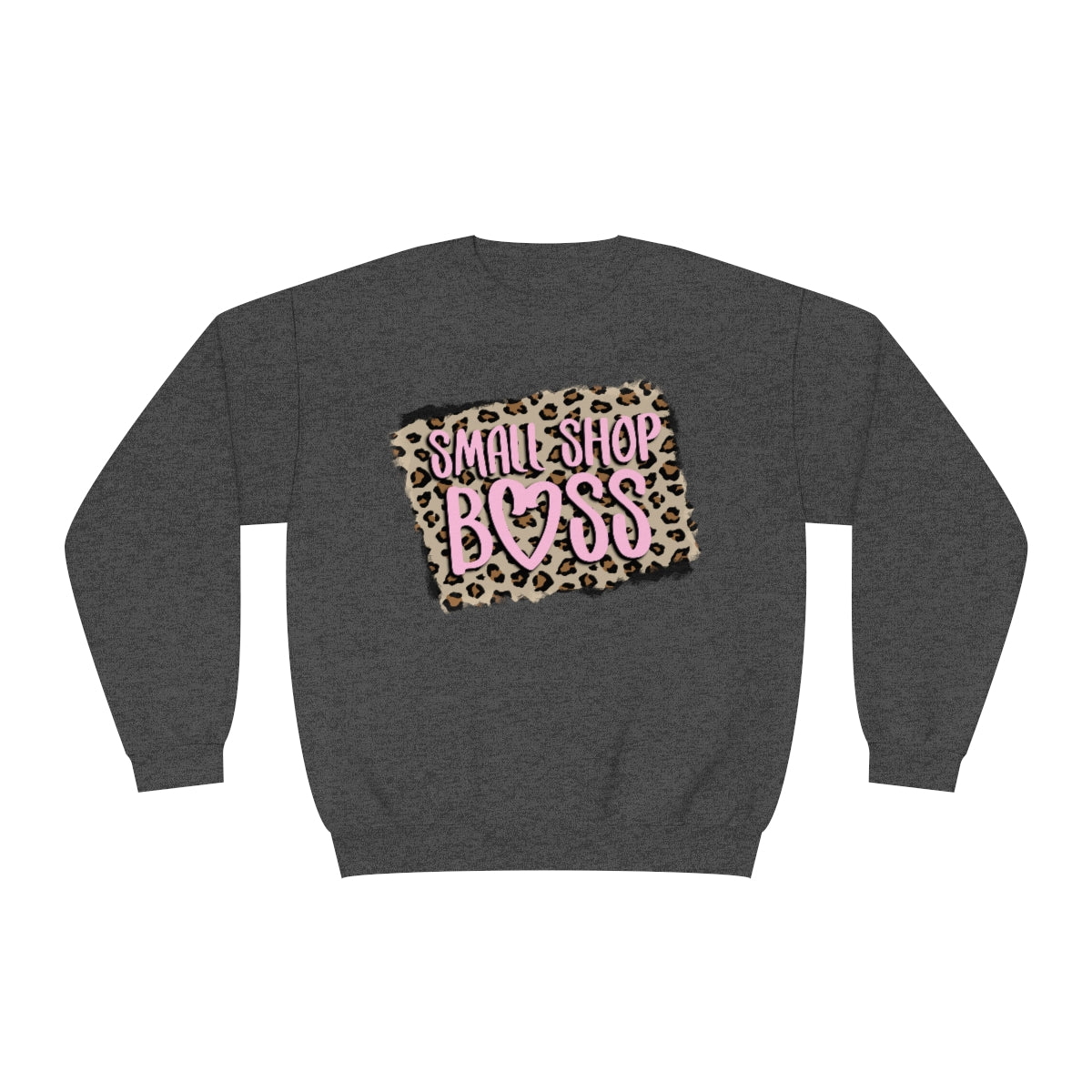 Leopard Small Boss Unisex NuBlend® Crewneck Sweatshirt