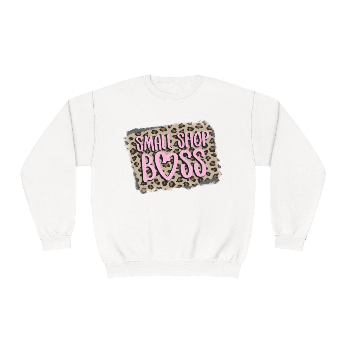 Leopard Small Boss Unisex NuBlend® Crewneck Sweatshirt