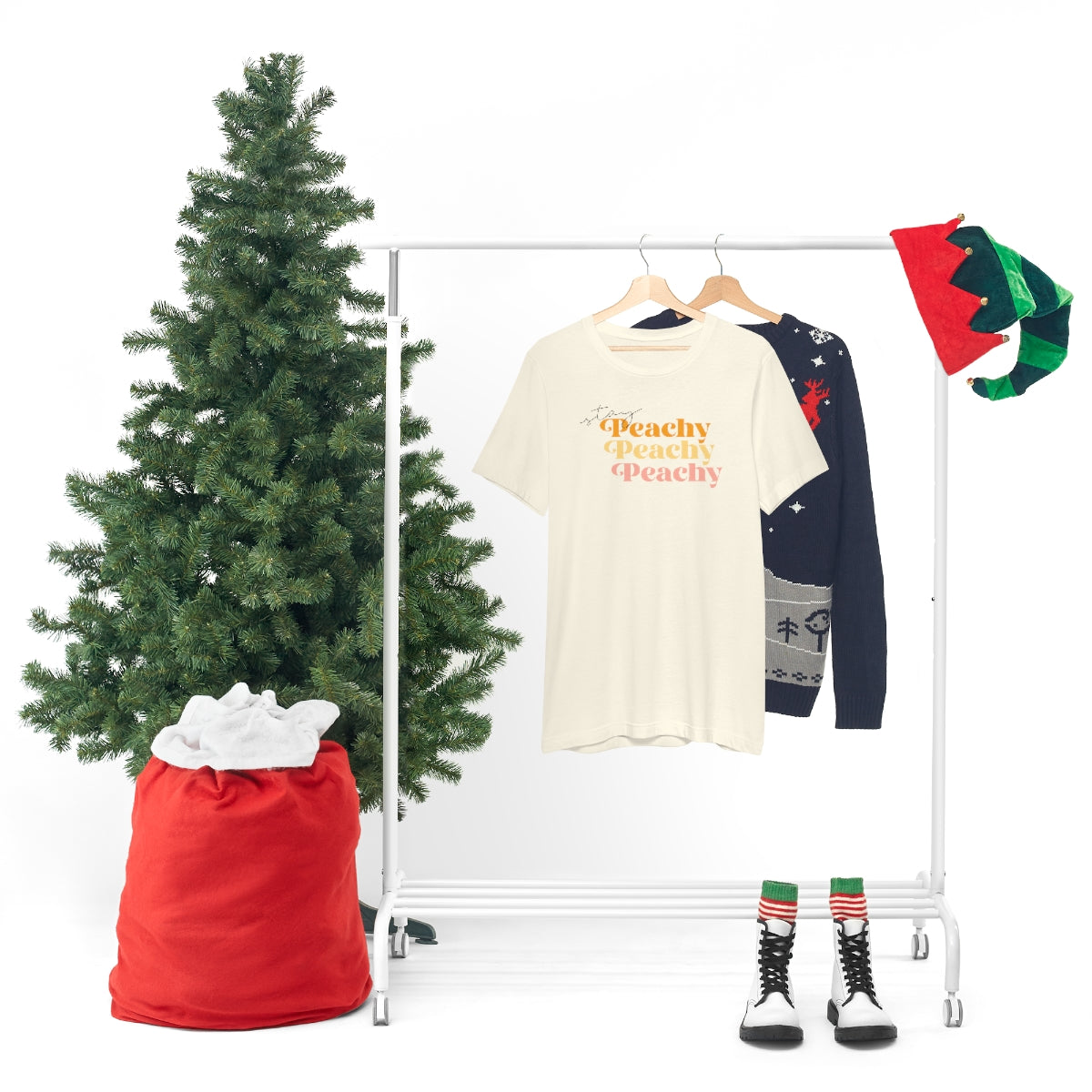 Stay Peachy Unisex Jersey Short Sleeve Tee