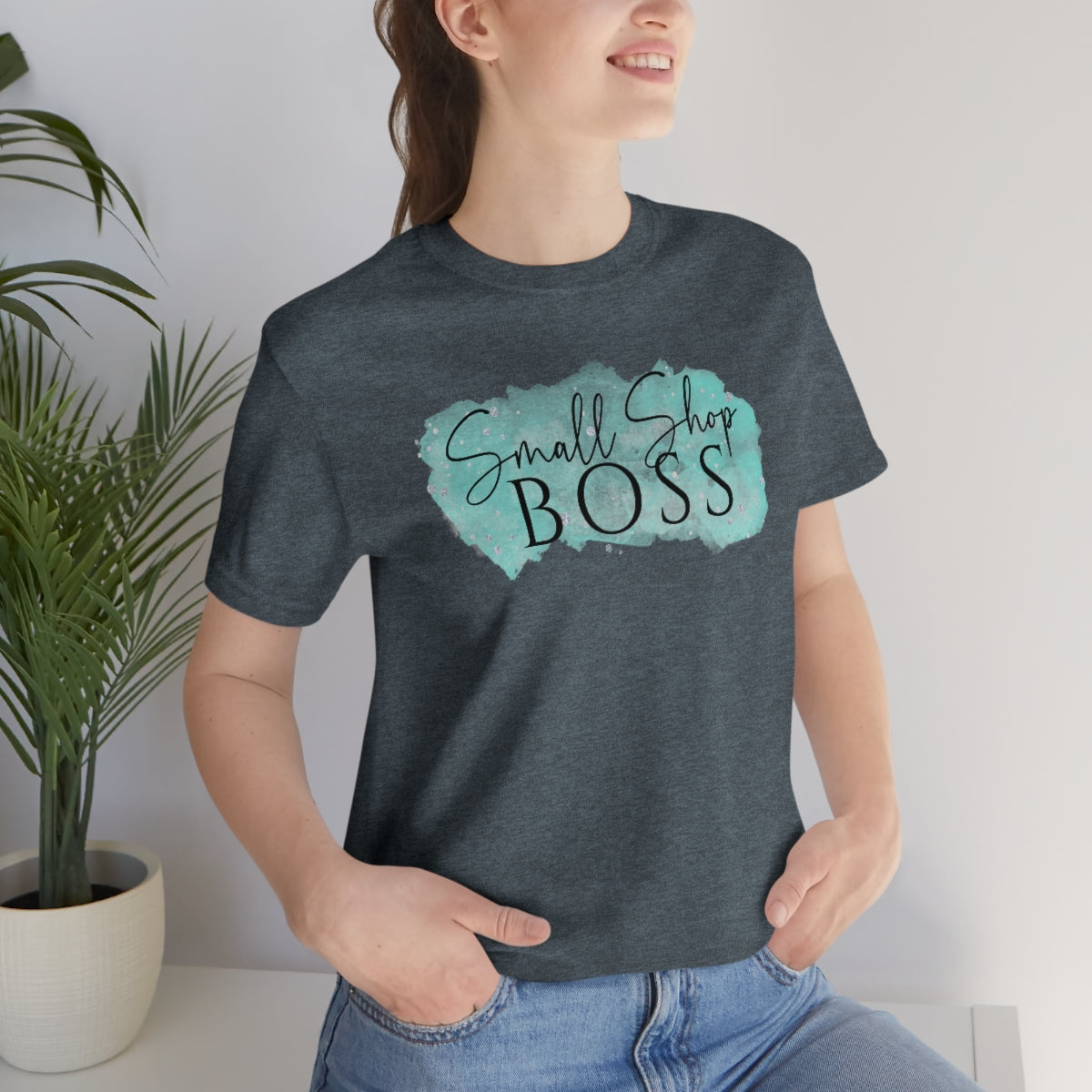 Blue Small Shop Boss B + C Unisex Jersey Short Sleeve Tee