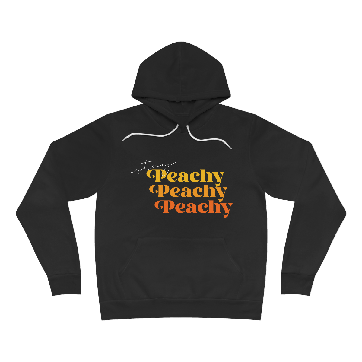 OG Stay Peachy Unisex Sponge Fleece Pullover Hoodie