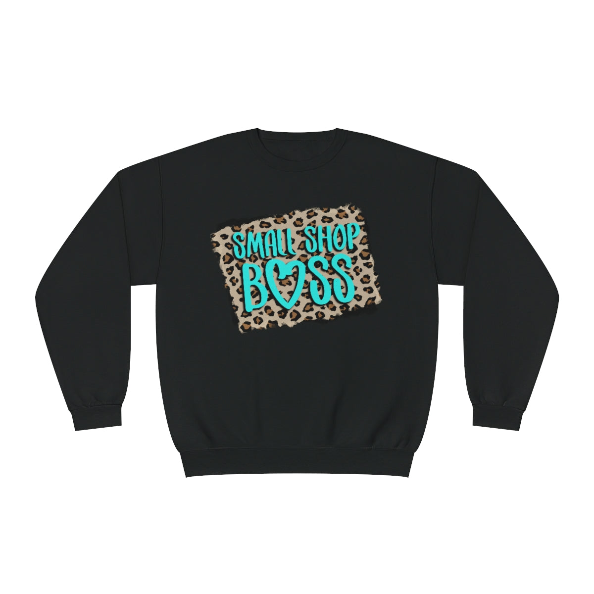 Leopard Small Boss Unisex NuBlend® Crewneck Sweatshirt