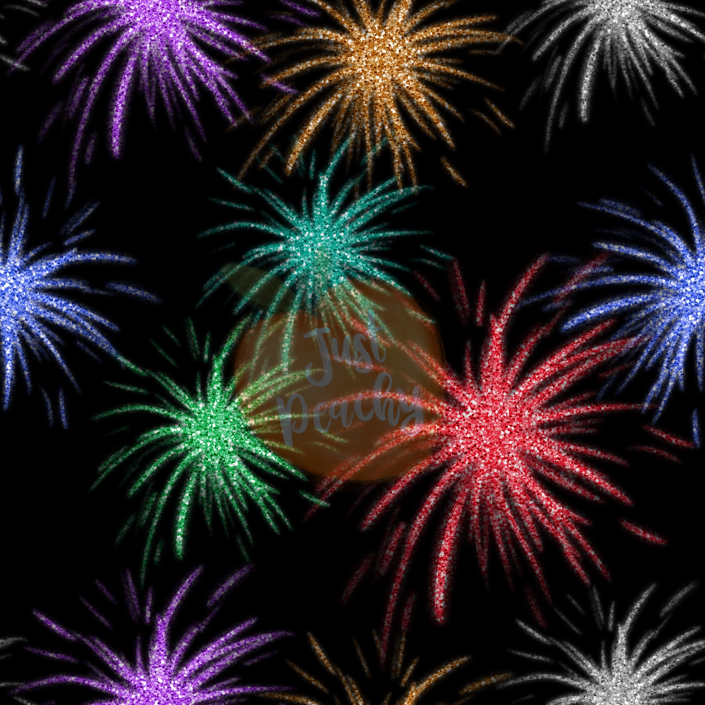 Fireworks - Rainbow/Glitter