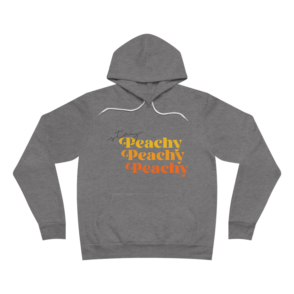 OG Stay Peachy Unisex Sponge Fleece Pullover Hoodie