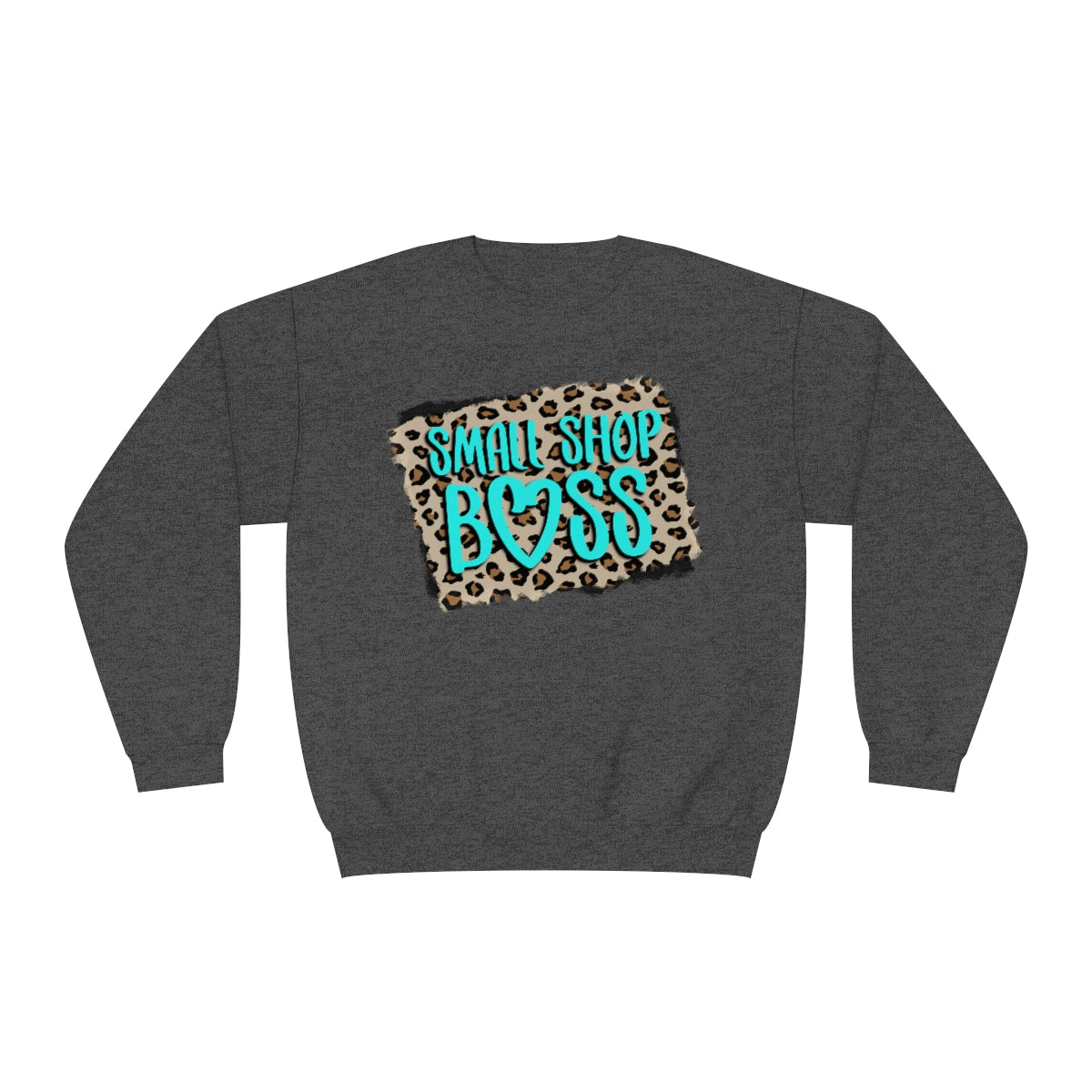 Leopard Small Boss Unisex NuBlend® Crewneck Sweatshirt