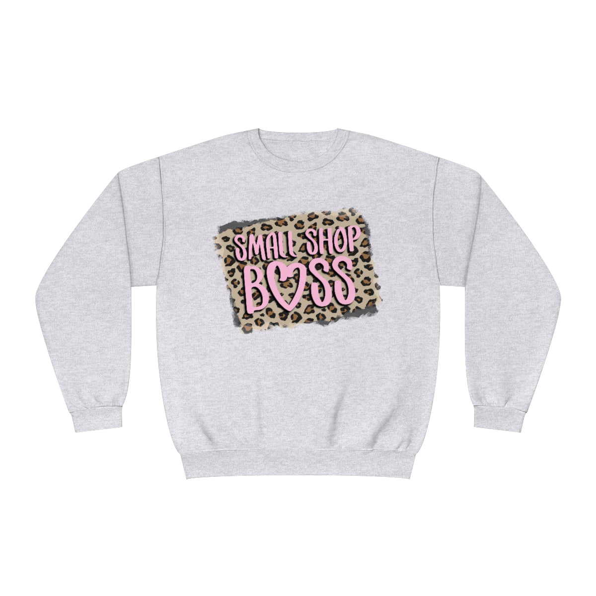 Leopard Small Boss Unisex NuBlend® Crewneck Sweatshirt