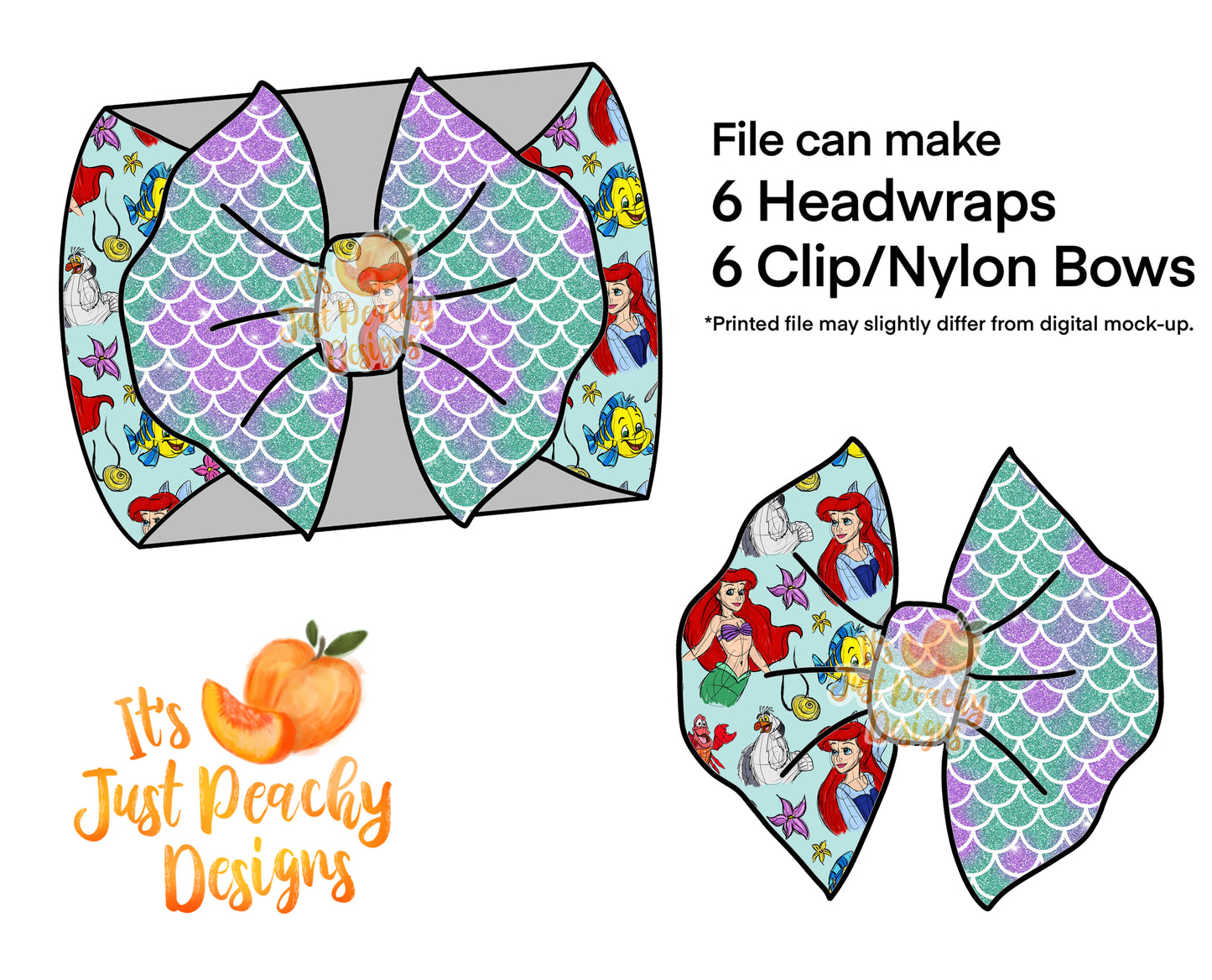 Half/Half Bows- Kiss the Girl