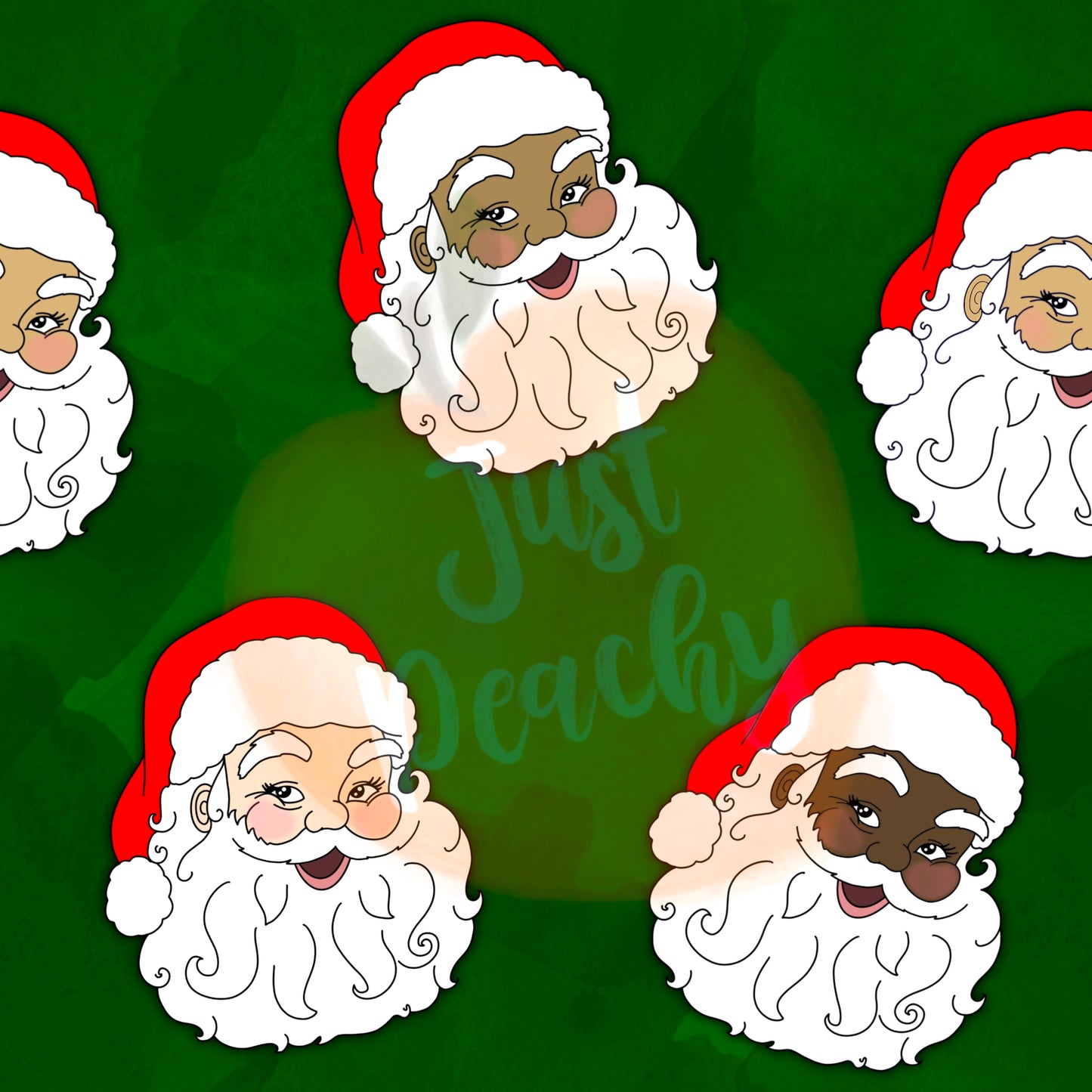Santa - Multiple Colors