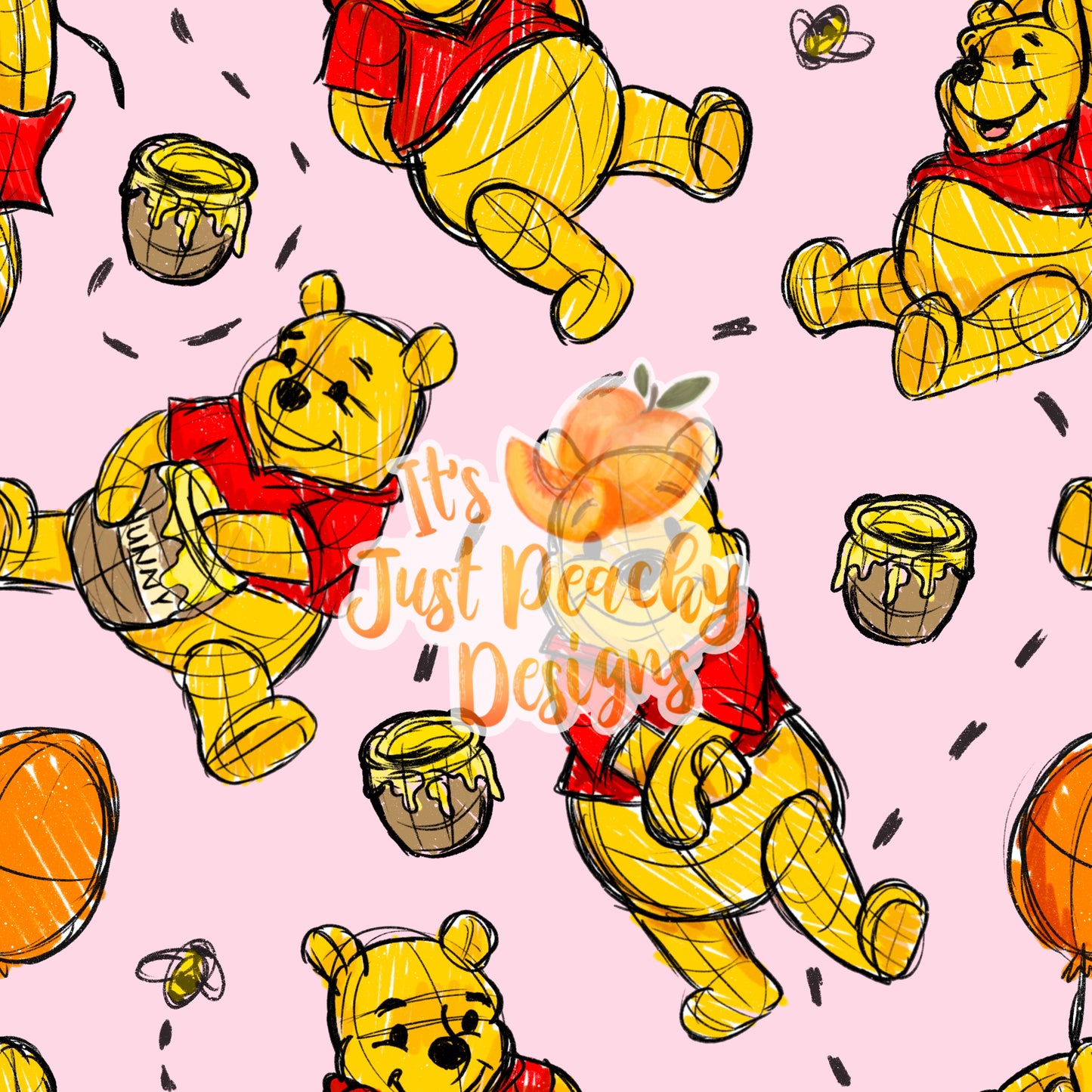 Silly Bear - Multiple Background Colors