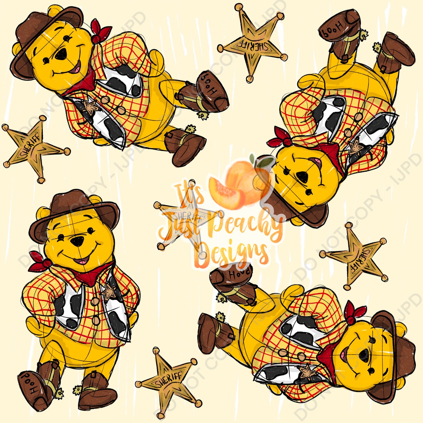Western Bear- Multiple Colors