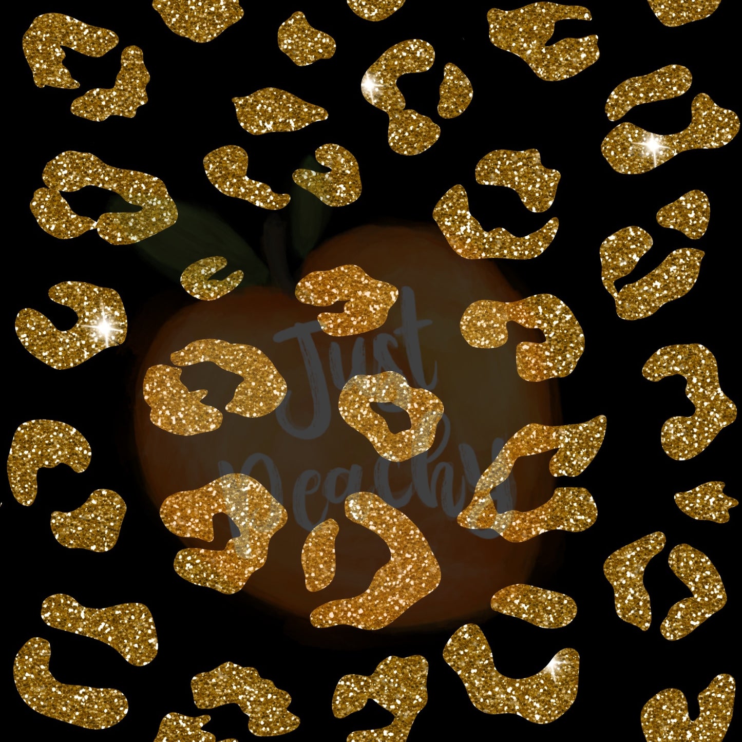 Glitter Leopard- Multiple Colors