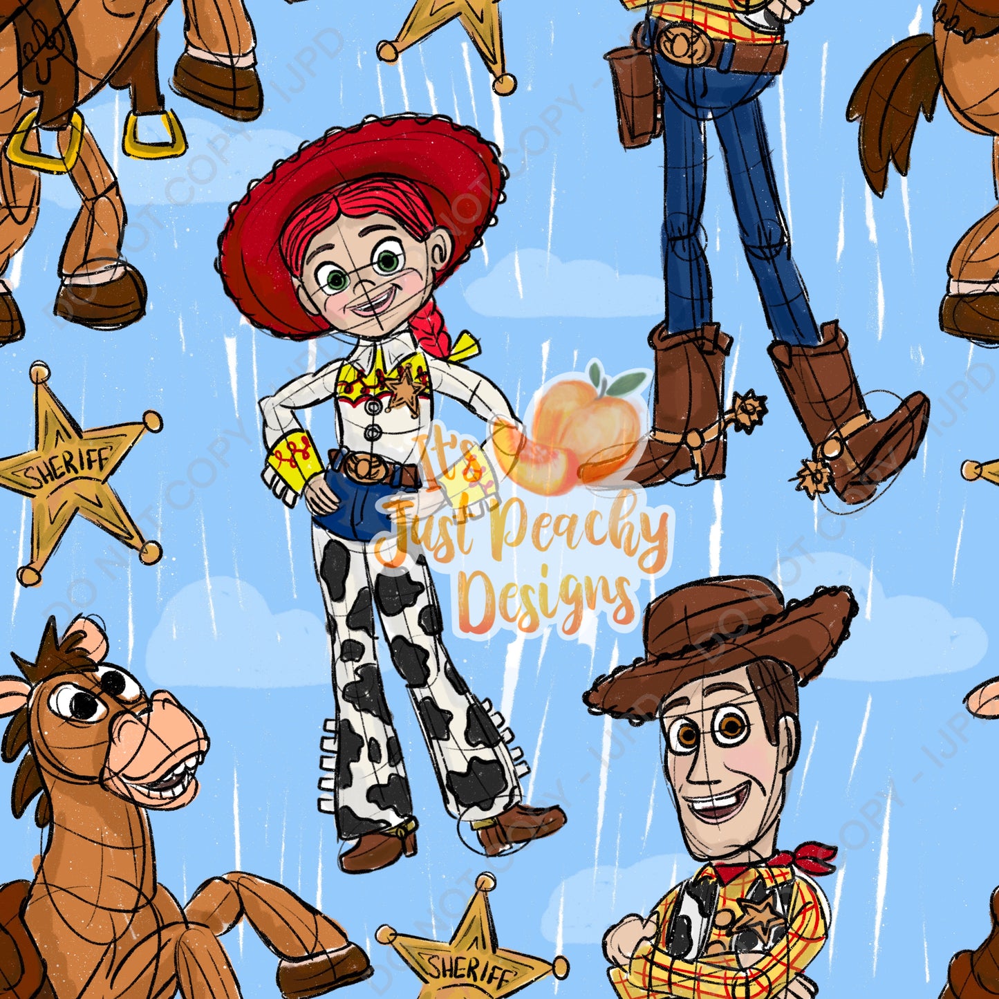 Western Toy Friends- Multiple Colors
