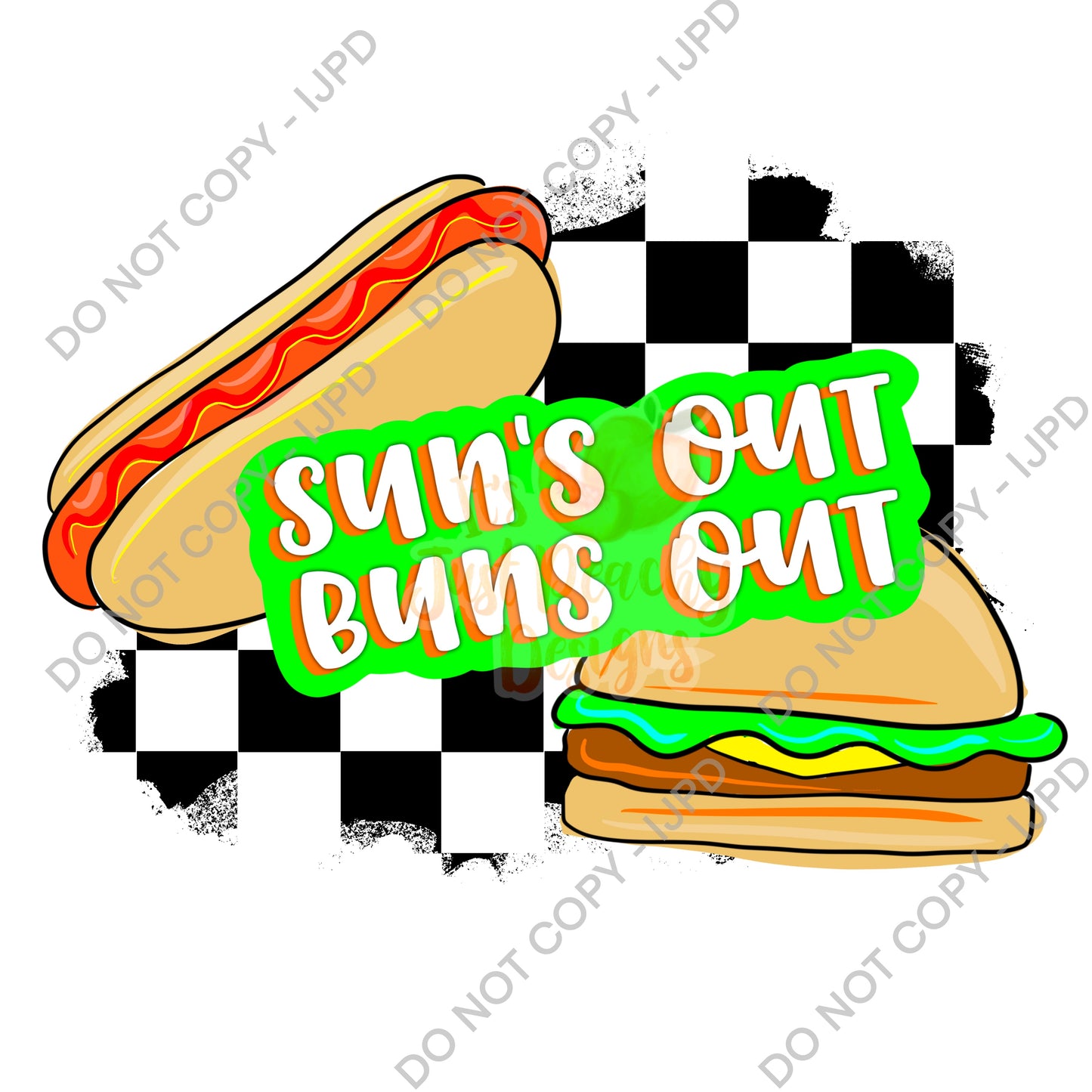 Suns Out - Multiple Options PNG