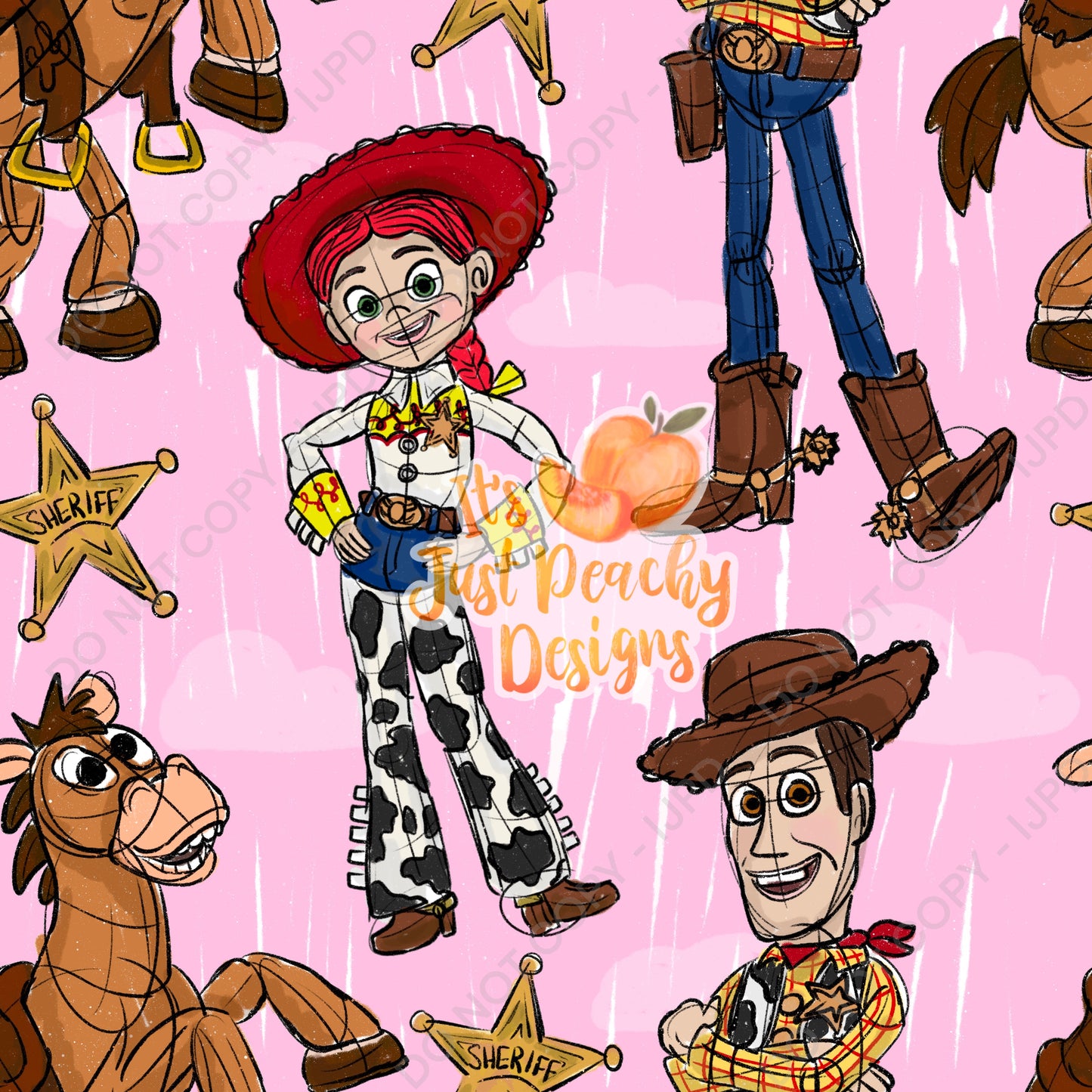 Western Toy Friends- Multiple Colors
