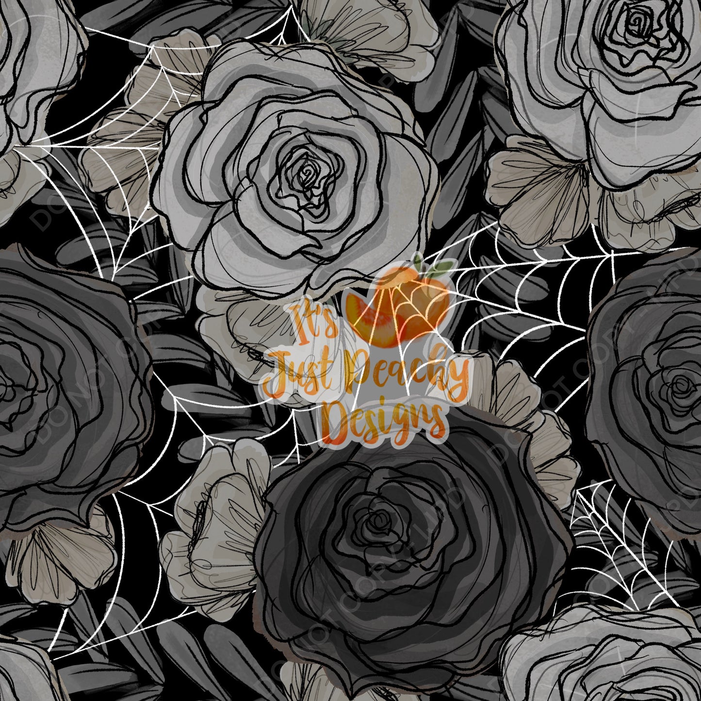 Webs Floral -Multiple Color Options