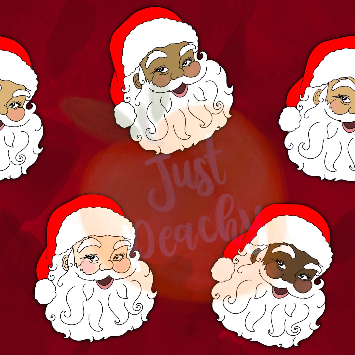 Santa - Multiple Colors