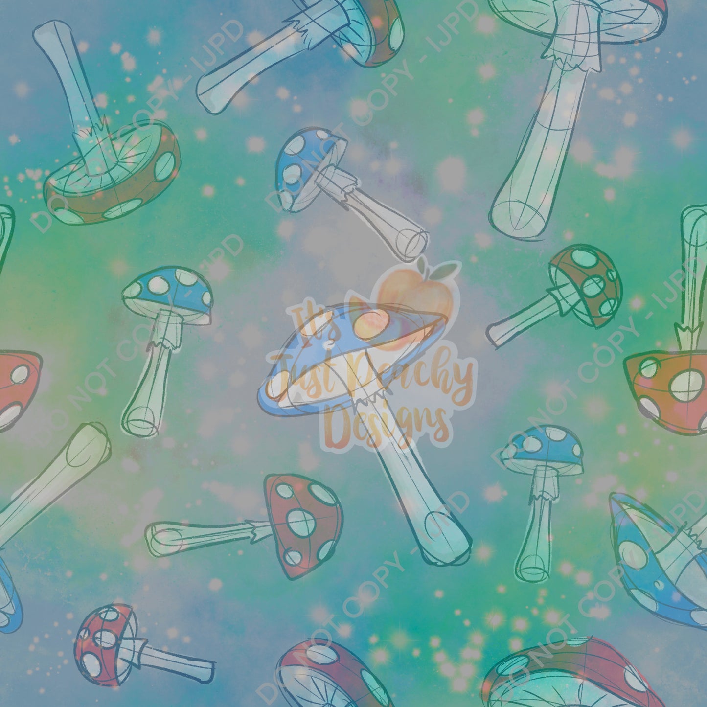 Mushroom Guy Coordinate 1 - Multiple Colors