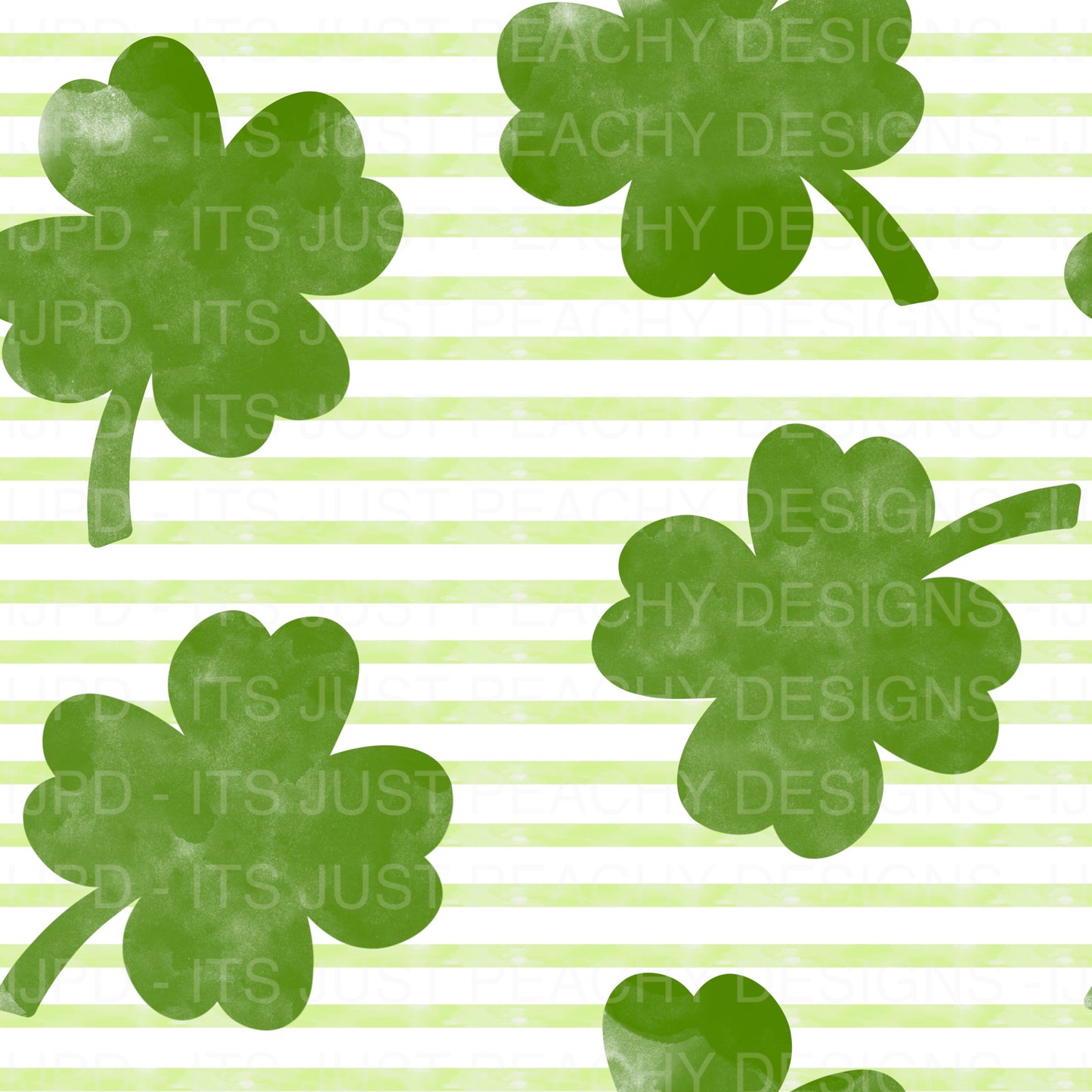 Clovers Stripes horizontal 1 - Multiple Colors