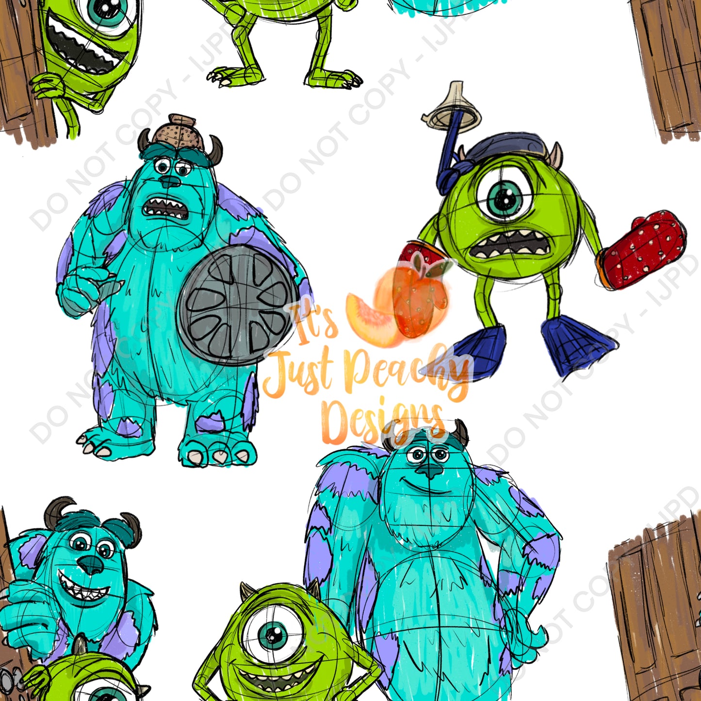 Scary Duo - Multiple Variations