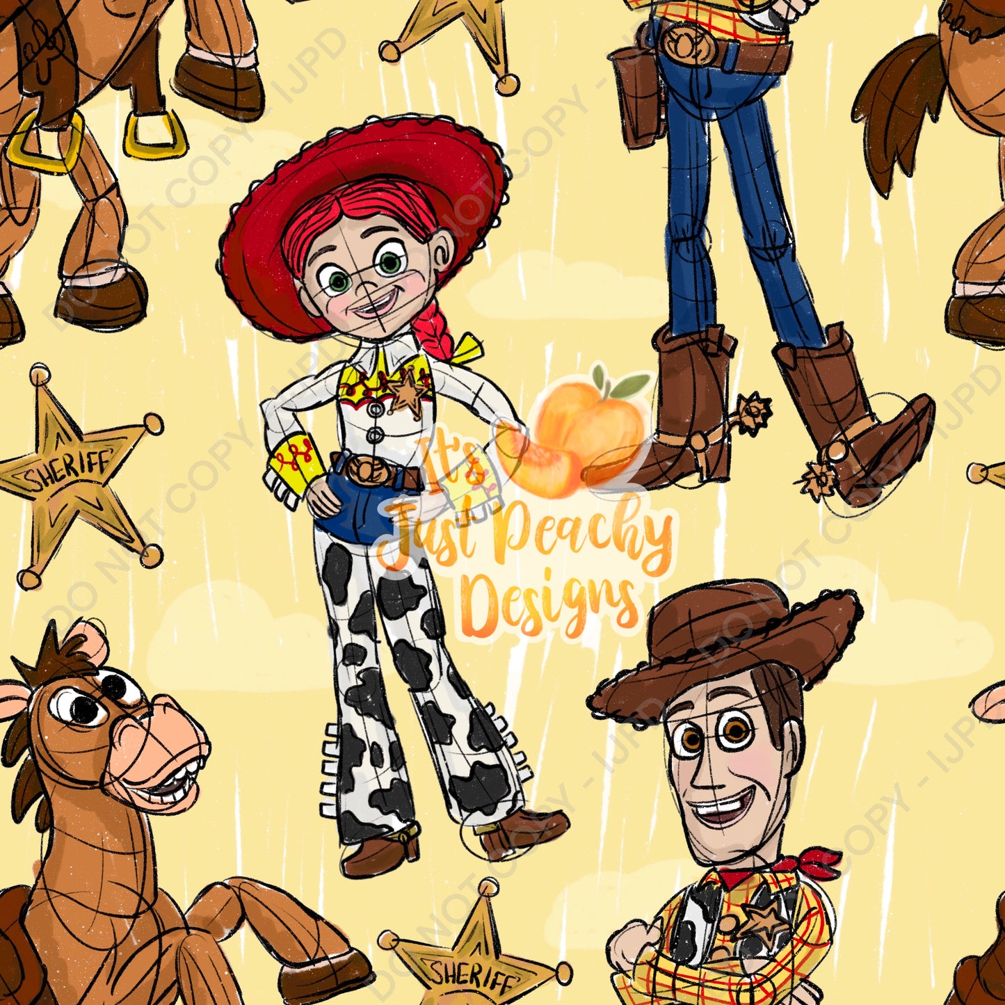 Western Toy Friends- Multiple Colors