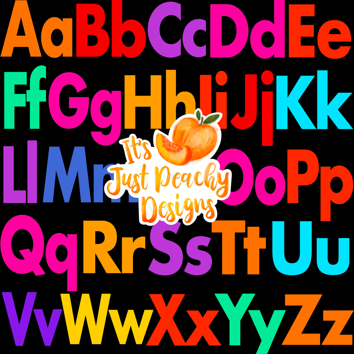 CCBB Alphabet 2 – It's Just Peachy Designs
