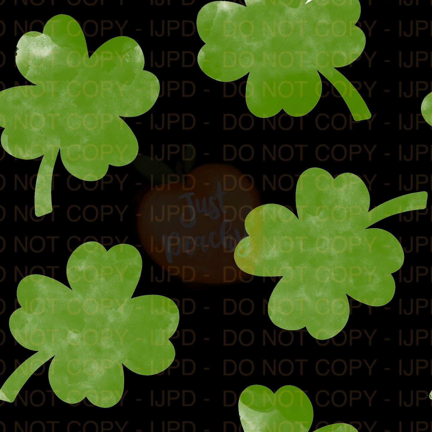 Watercolor Clovers - Multiple Colors