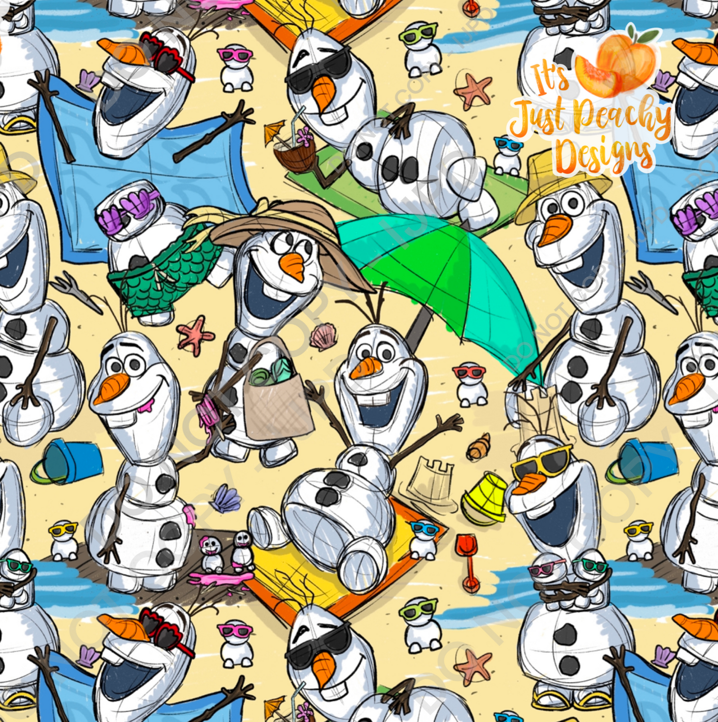 Summer Snowman