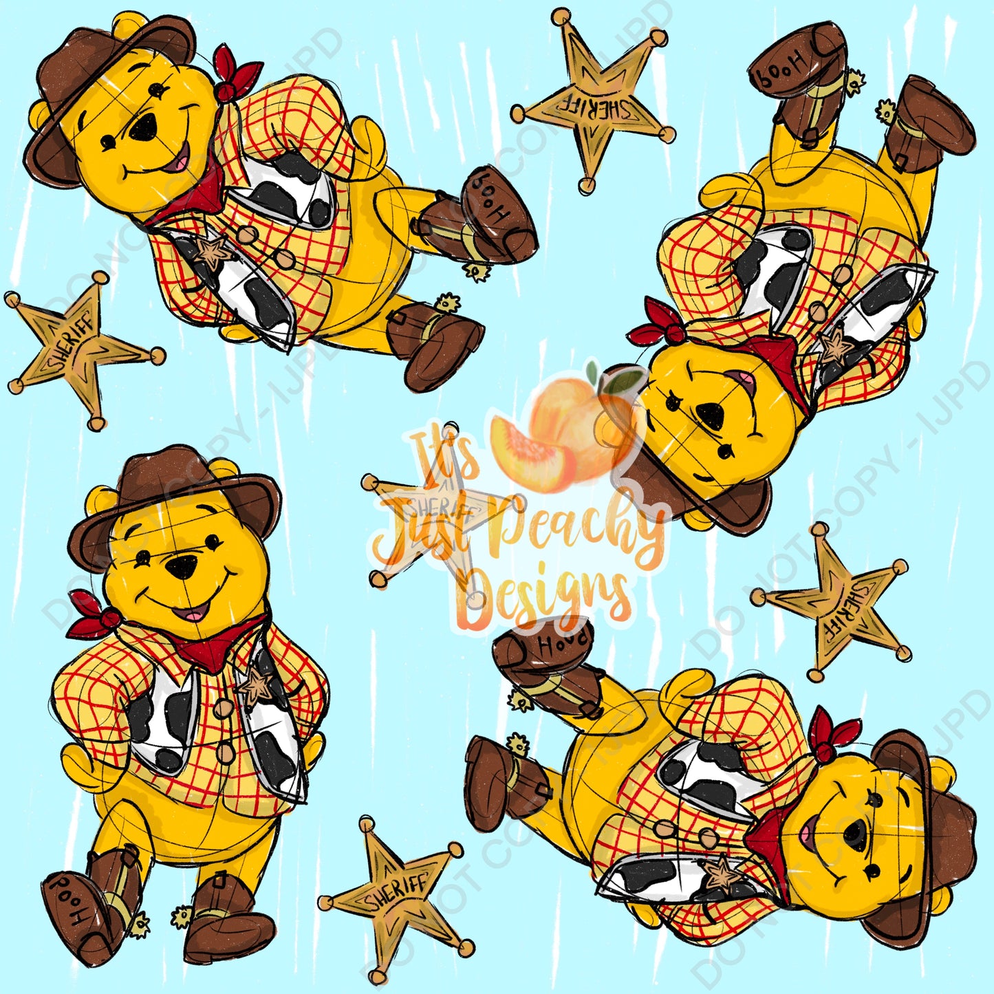 Western Bear- Multiple Colors