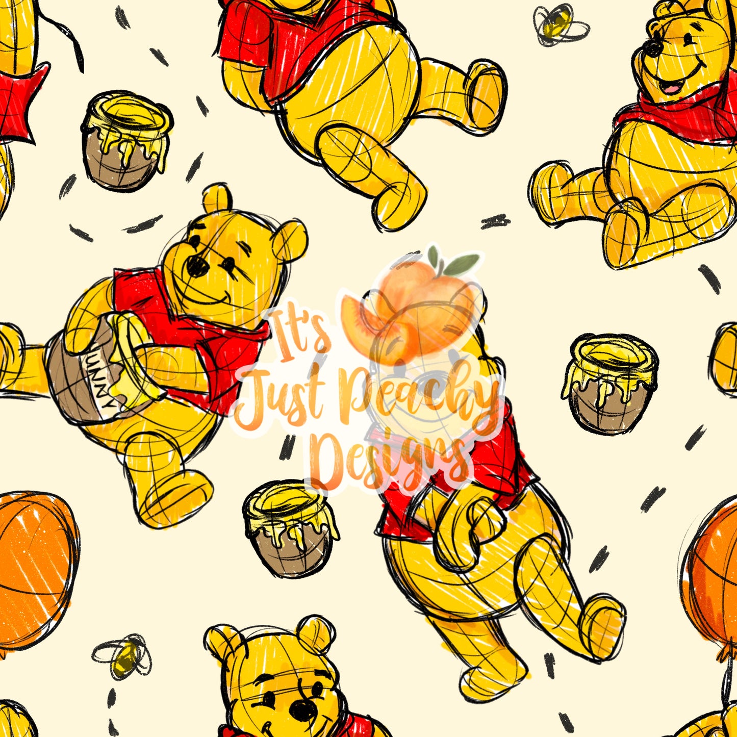 Silly Bear - Multiple Background Colors