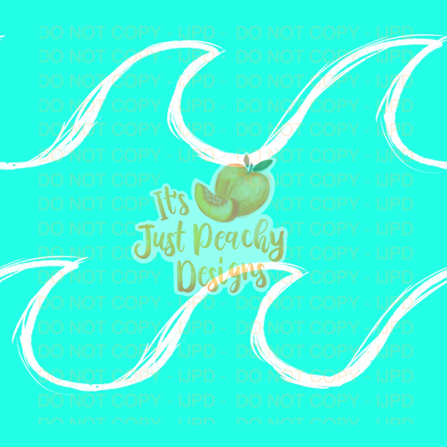 Sketchy Waves - Multiple Color Options