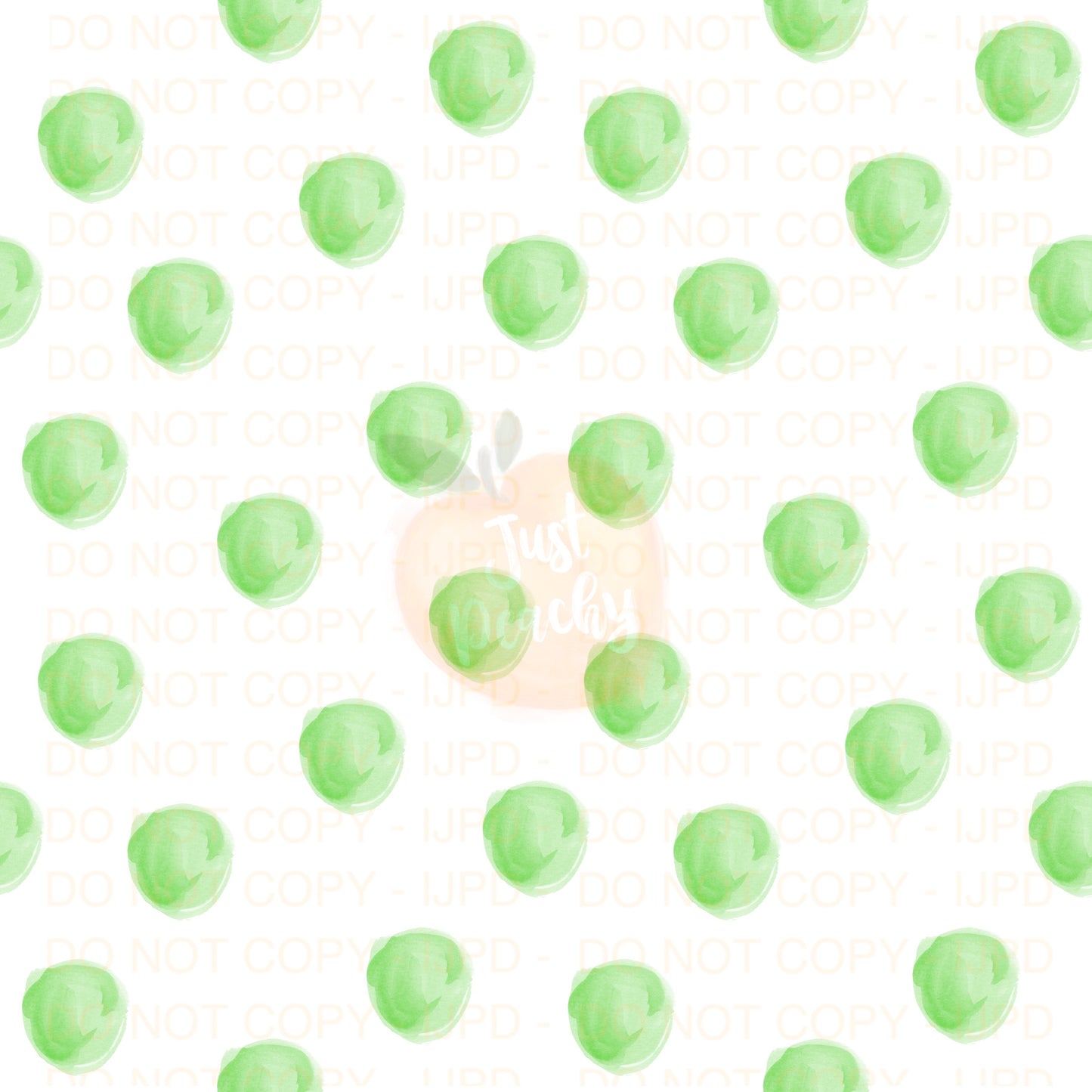 Watercolor Polka Dots- Multiple colors