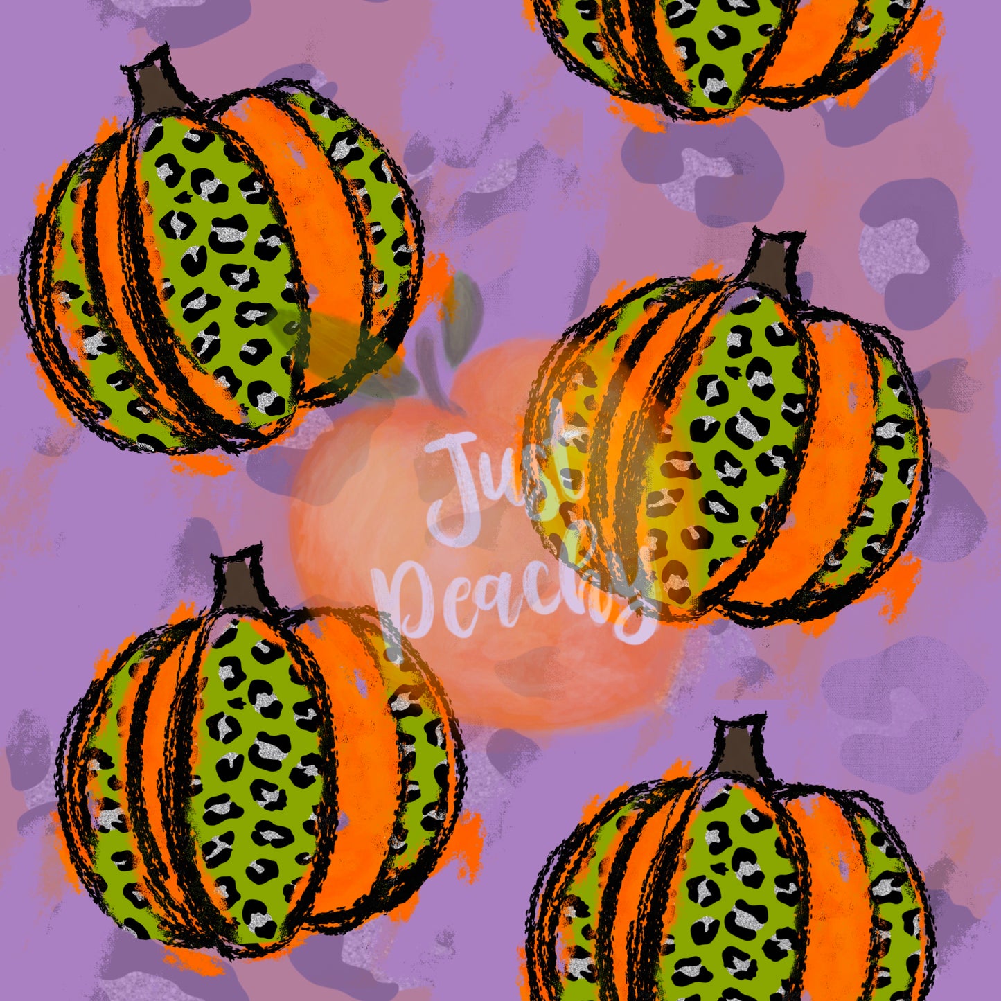 Leopard Pumpkins Halloween - Multiple Colors
