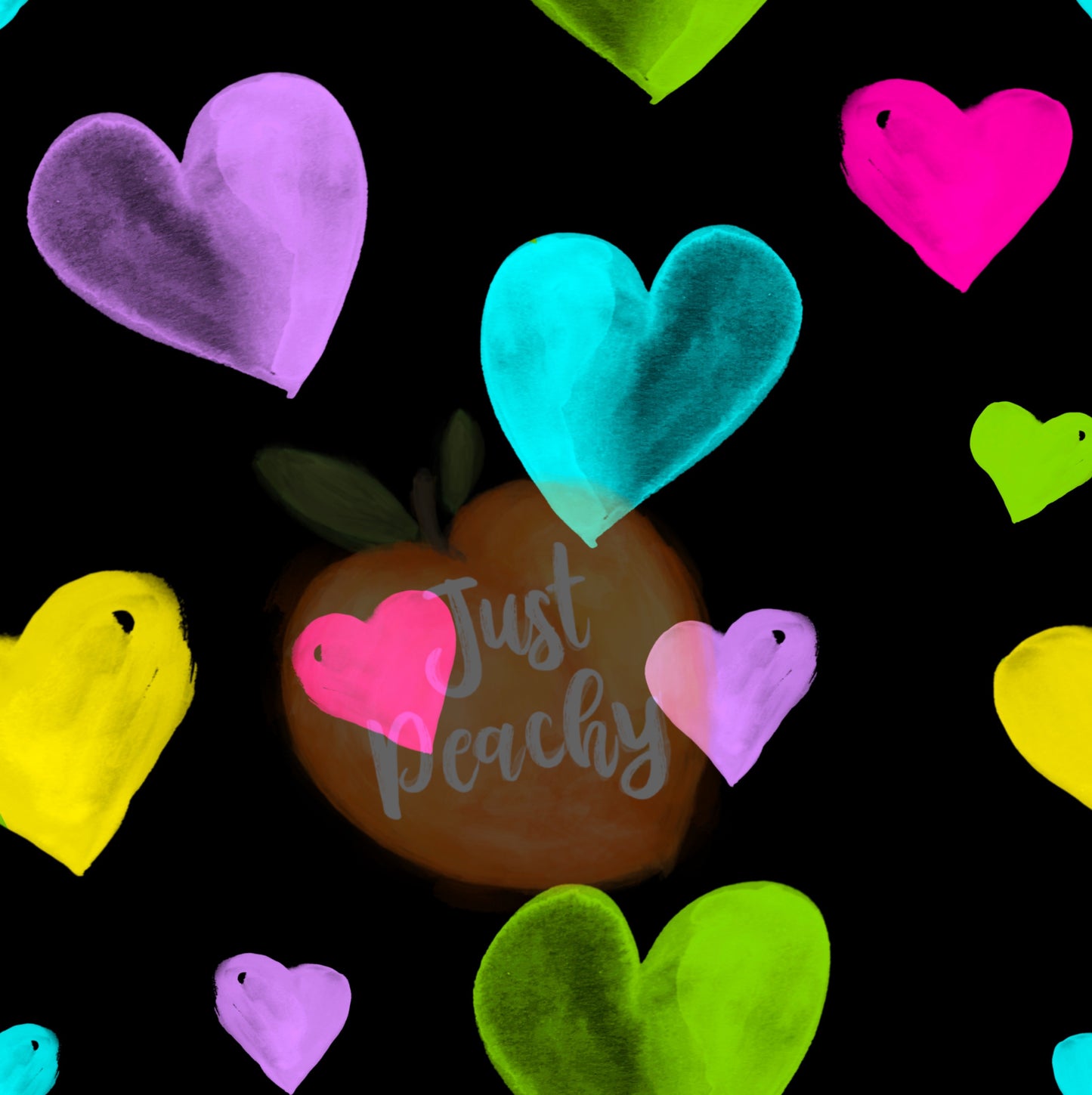 Rainbow Hearts- Multiple Colors