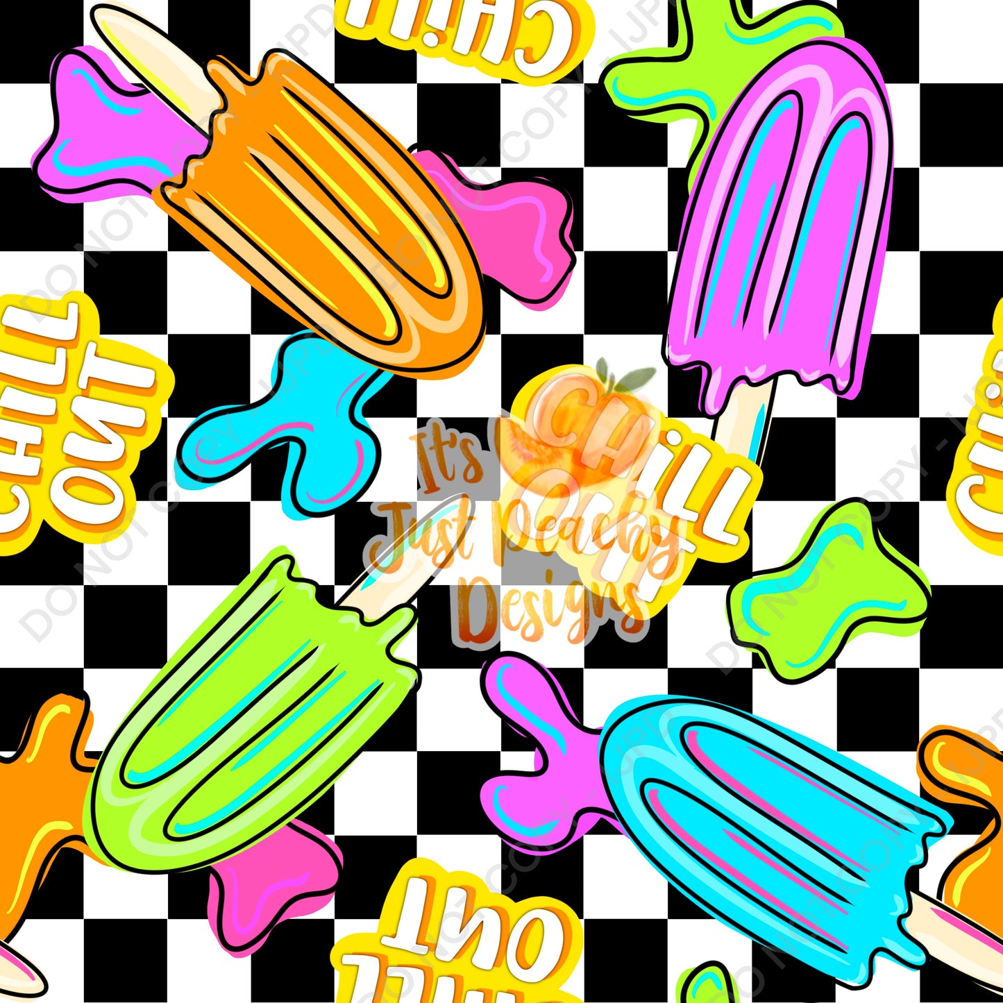 Chill Out Popsicle- Multiple Options