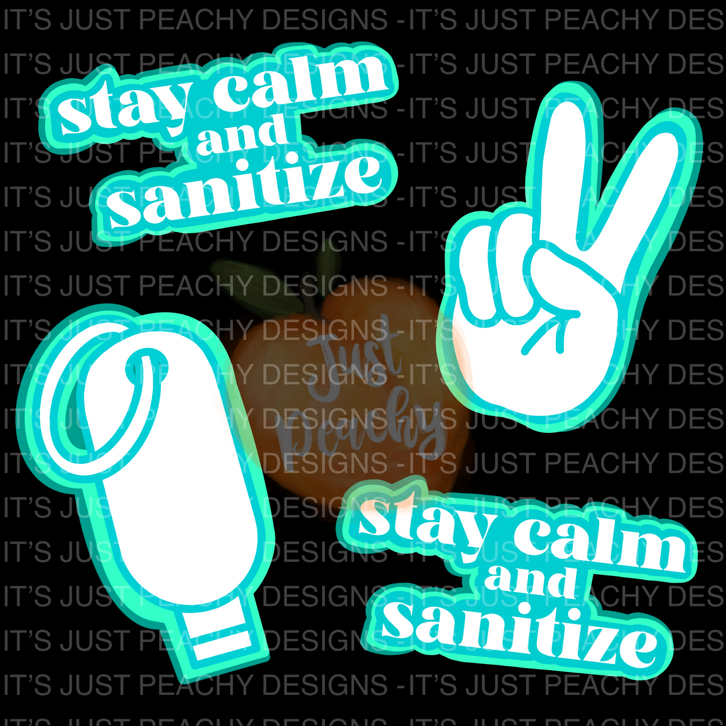 Commercial Stay Calm- Multiple Colors