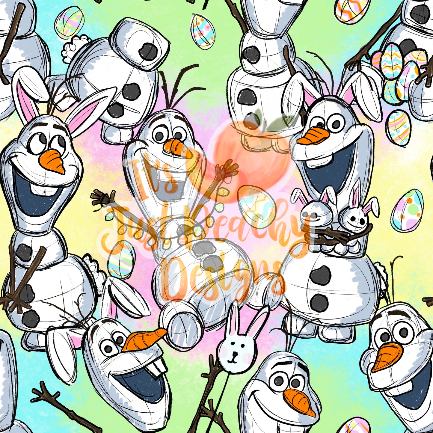 Easter Snowman