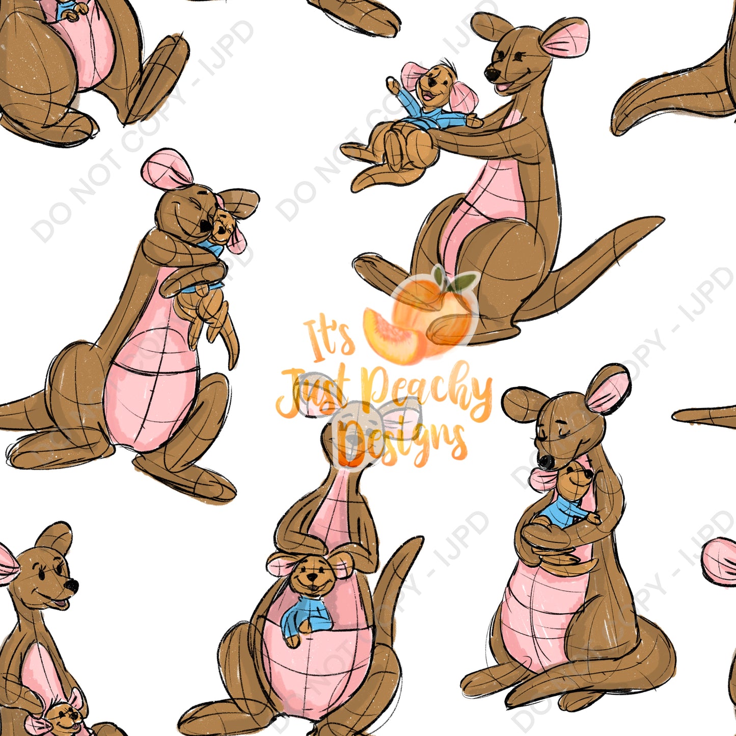 Mama Roo - Multiple Background Colors