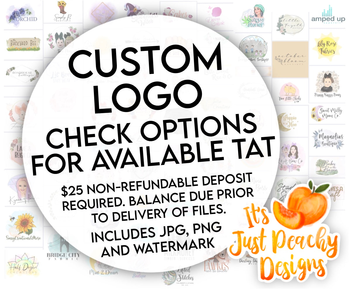 Custom Logo Spot Deposit Only