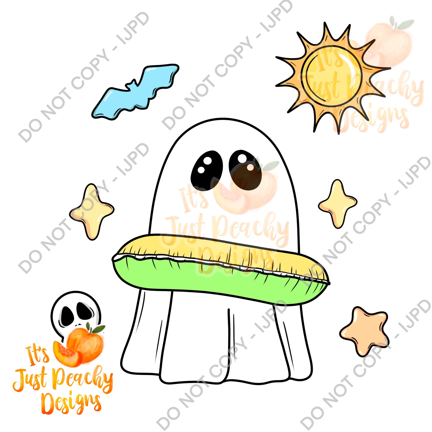 Summer Ghost 1 PNG