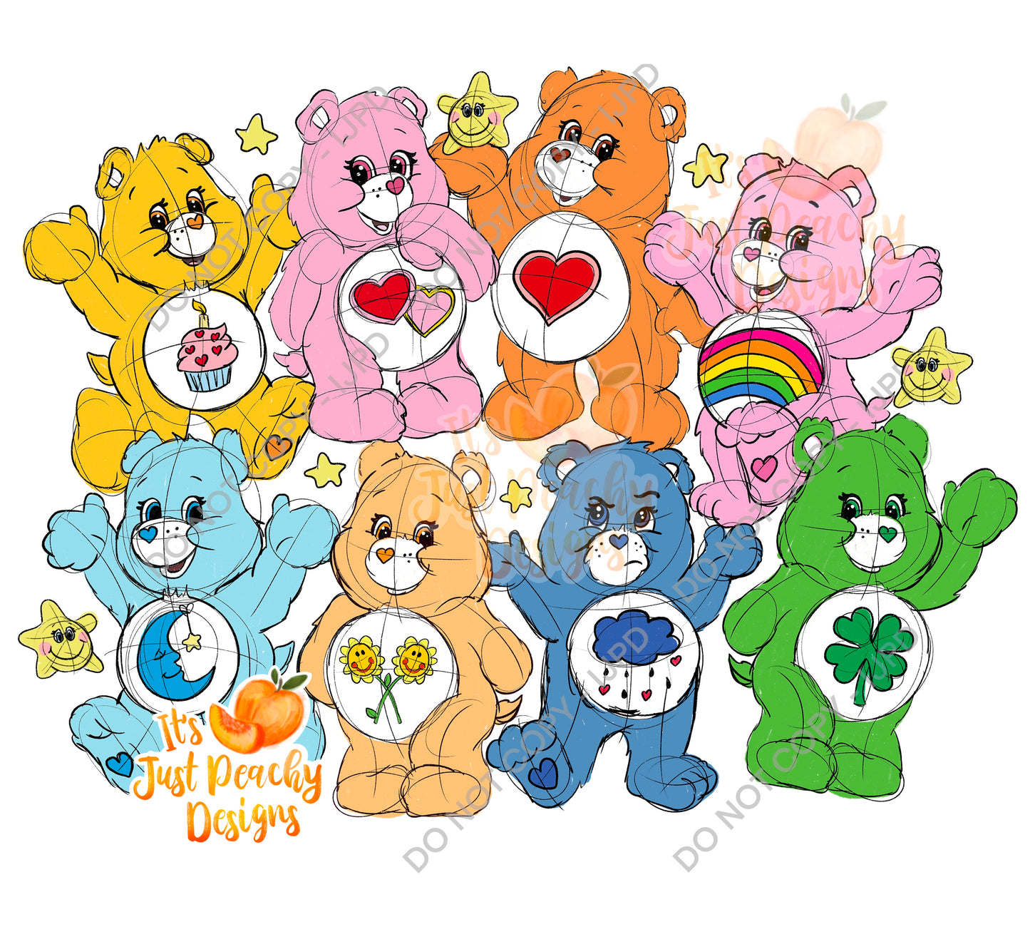 Cute Bears PNG