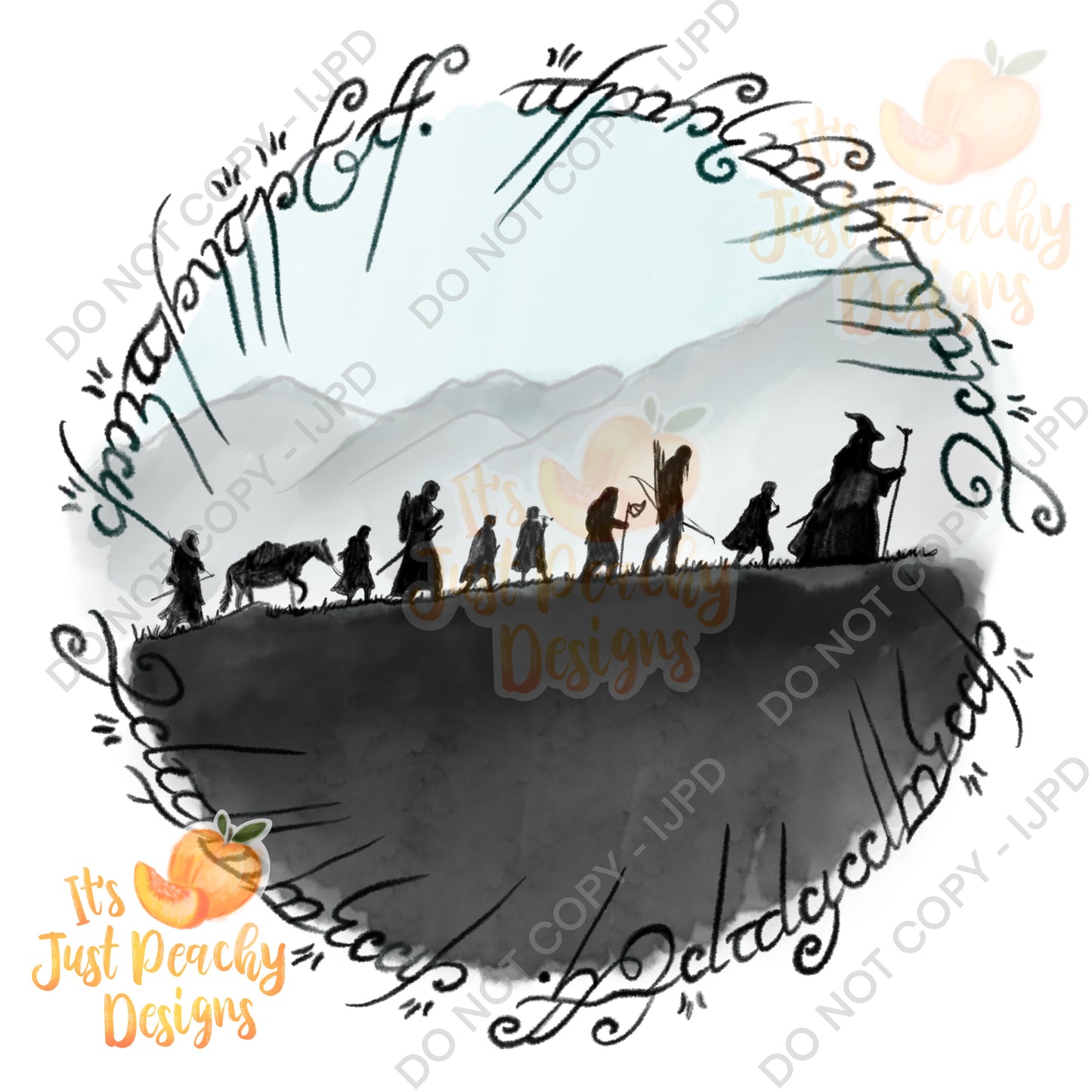 Journey Friends - One Ring PNG Bundle Option