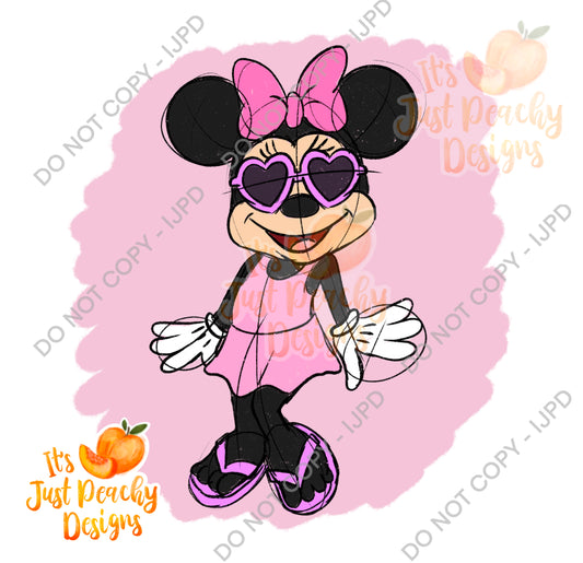 Summer Mouse PNG - Multiple Colors