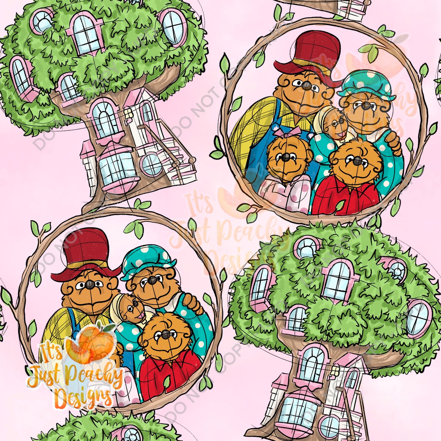 Treehouse Family - Multiple Colors