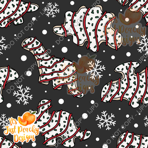 Christmas Tree Dino Cookies- Multiple Colors